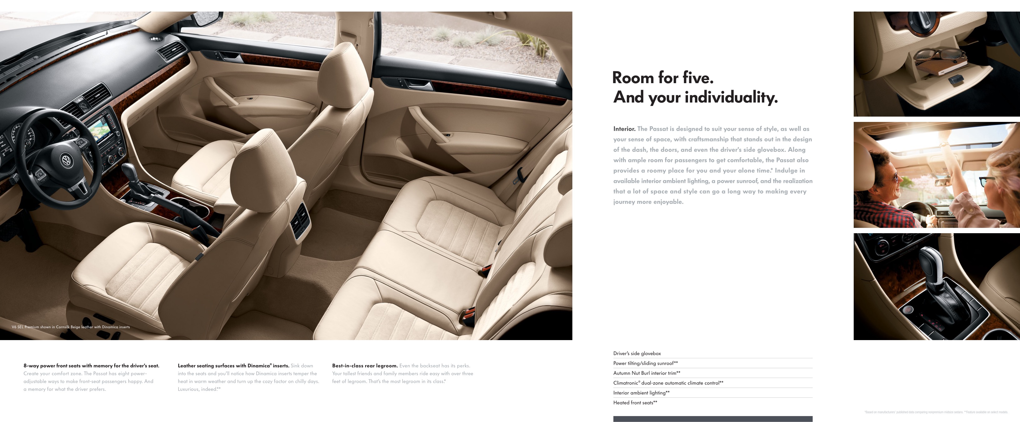 2015 VW Passat Brochure Page 1